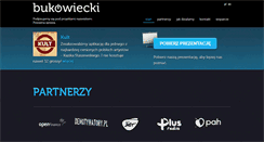 Desktop Screenshot of bukowiecki.net