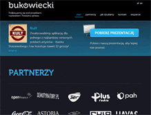 Tablet Screenshot of bukowiecki.net